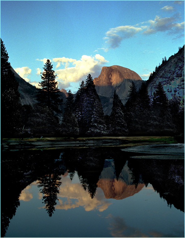 Half Dome Sunset